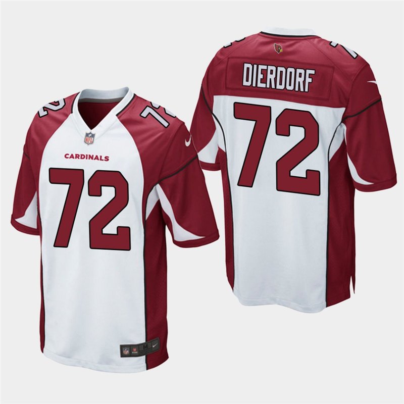 Cardinals Dan Dierdorf White Stitched Game Jersey