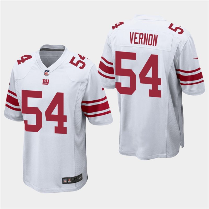 Giants Olivier Vernon White Stitched Game Jersey