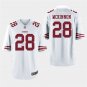 49Ers Jerick Mckinnon White Stitched Game Jersey