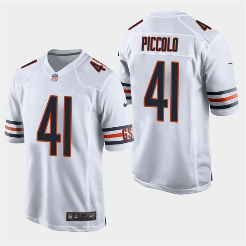 Bears Brian Piccolo White Game Retired Player Jersey