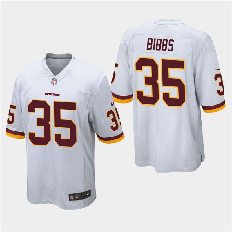 Redskins Kapri Bibbs White Stitched Game Jersey