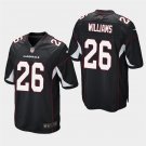 Arizona Cardinals #26 Brandon Williams Black Stitched Game Jersey