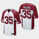 Arizona Cardinals #35 Aeneas Williams White Stitched Game Jersey