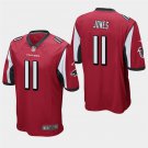 Atlanta Falcons #11 Julio Jones Red Stitched Game Jersey