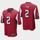 Atlanta Falcons #2 Matt Ryan Red Stitched Game Jersey