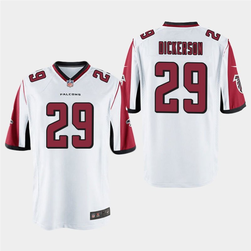 Atlanta Falcons #29 Eric Dickerson White Stitched Game Jersey