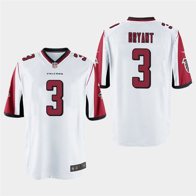 Atlanta Falcons #3 Matt Bryant White Stitched Game Jersey