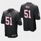 Atlanta Falcons #51 Alex Mack Black Stitched Game Jersey