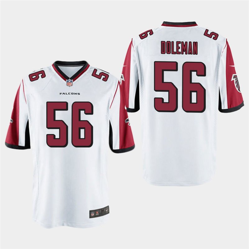 Atlanta Falcons #56 Chris Doleman White Stitched Game Jersey