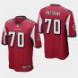 Atlanta Falcons #70 Jake Matthews Red Stitched Game Jersey