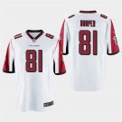 Atlanta Falcons #81 Austin Hooper White Stitched Game Jersey