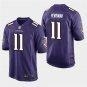 Baltimore Ravens #11 Breshad Perriman Purple Stitched Game Jersey