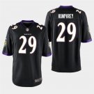 Baltimore Ravens #29 Marlon Humphrey Black Stitched Game Jersey