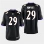 Baltimore Ravens #29 Marlon Humphrey Black Stitched Game Jersey