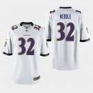 Baltimore Ravens #32 Eric Weddle White Stitched Game Jersey