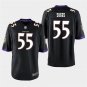 Baltimore Ravens #55 Terrell Suggs Black Stitched Game Jersey