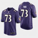 Baltimore Ravens #73 Marshal Yanda Purple Stitched Game Jersey