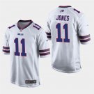 Buffalo Bills #11 Zay Jones White Stitched Game Jersey