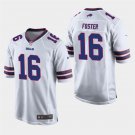 Buffalo Bills #16 Robert Foster White Stitched Game Jersey