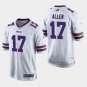 Buffalo Bills #17 Josh Allen White Stitched Game Jersey