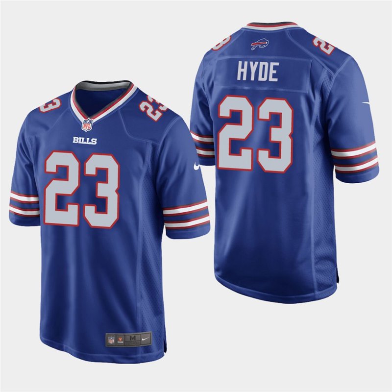 Buffalo Bills #23 Micah Hyde Royal Stitched Game Jersey