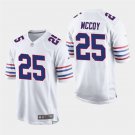 Buffalo Bills #25 LeSean McCoy White Stitched Game Jersey