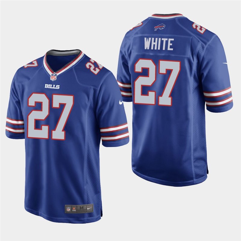 Buffalo Bills #27 Tre'Davious White Royal Stitched Game Jersey