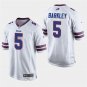 Buffalo Bills #5 Matt Barkley White Stitched Game Jersey