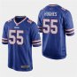 Buffalo Bills #55 Jerry Hughes Royal Stitched Game Jersey
