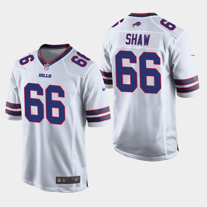 Buffalo Bills #66 Billy Shaw White Stitched Game Jersey