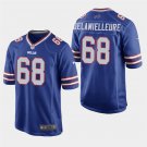 Buffalo Bills #68 Joe DeLamielleure Royal Stitched Game Jersey