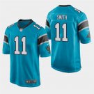 Carolina Panthers #11 Torrey Smith Blue Stitched Game Jersey