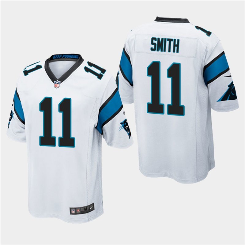 Carolina Panthers #11 Torrey Smith White Stitched Game Jersey