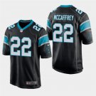 Carolina Panthers #22 Christian McCaffrey Black Stitched Game Jersey