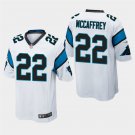 Carolina Panthers #22 Christian McCaffrey White Stitched Game Jersey