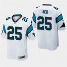 Carolina Panthers #25 Eric Reid White Stitched Game Jersey