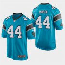 Carolina Panthers #44 J.J. Jansen Blue Stitched Game Jersey