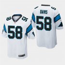 Carolina Panthers #58 Thomas Davis White Stitched Game Jersey