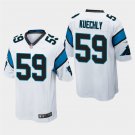 Carolina Panthers #59 Luke Kuechly White Stitched Game Jersey