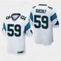 Carolina Panthers #59 Luke Kuechly White Stitched Game Jersey
