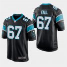 Carolina Panthers #67 Ryan Kalil Black Stitched Game Jersey