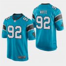 Carolina Panthers #92 Reggie White Blue Stitched Game Jersey