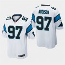 Carolina Panthers #97 Mario Addison White Stitched Game Jersey