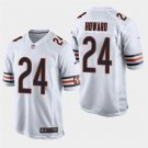 Chicago Bears #24 Jordan Howard White Stitched Game Jersey