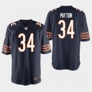 Chicago Bears #34 Walter Payton Navy Stitched Game Jersey