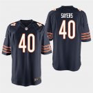 Chicago Bears #40 Gale Sayers Navy Stitched Game Jersey