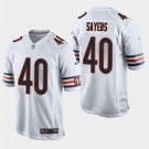 Chicago Bears #40 Gale Sayers White Stitched Game Jersey