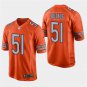 Chicago Bears #51 Dick Butkus Orange Stitched Game Jersey