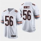Chicago Bears #56 Bill Hewitt White Stitched Game Jersey