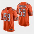 Chicago Bears #59 Danny Trevathan Orange Stitched Game Jersey